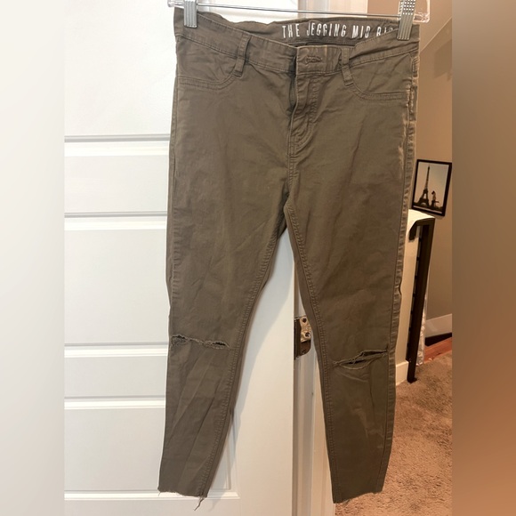Cotton On - The Jegging Mid Rise in Olive - Picture 1 of 2